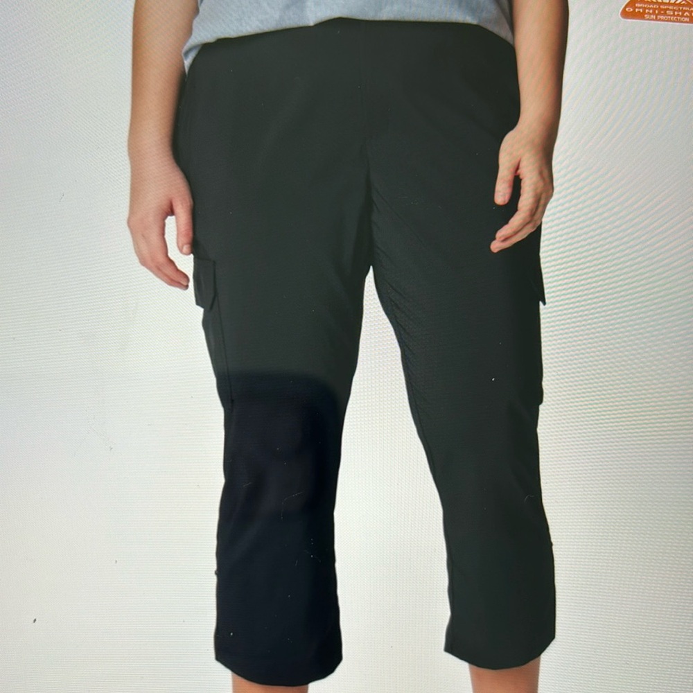 Columbia Women’s Silver Ridge Utility Capri Black size 24W